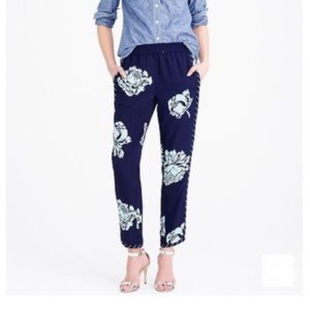 J. Crew “Reese” Floral Pants sz6